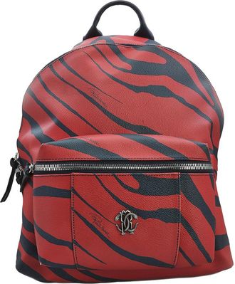Roberto Cavalli Zebra Print Backpack