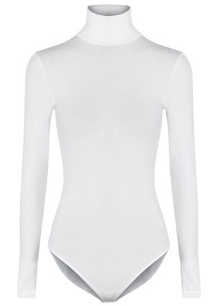 Wolford Colorado Cotton-blend Bodysuit - White - S