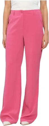 Ydence Ydence, Broeken, Dames, Roze, 2Xl, Polyester, Pants Solange Tall