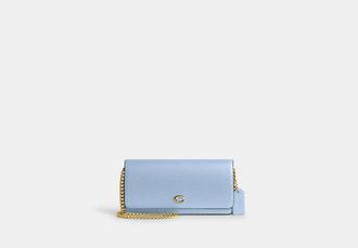 Coach Evie Long Wallet With Chain