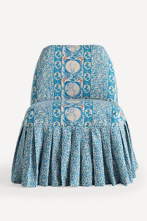 Anthropologie Amelia Woven Cotton Slipcover