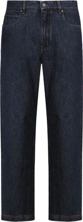 Fendi Jeans, Heren, Blauw, W32, Katoen, Lange Jeans
