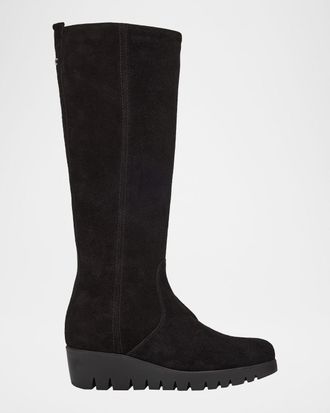 La Canadienne Ty Waterproof Suede Knee-High Boots