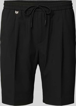 Antony Morato Regular Fit Shorts mit Bundfalten Modell NEIL in Black, Gr&ouml;&szlig;e 48