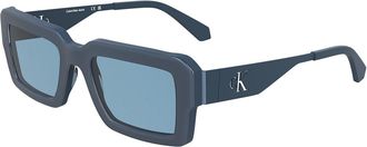 Calvin Klein Jeans CKJ25606S 400 Mens Sunglasses Blue Size 52
