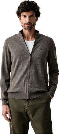 Aeronautica Uomo, Maglie, Marrone, L, new