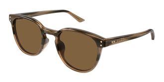 Gucci GG2134SA Asian Fit 003 Mens Sunglasses Tortoiseshell Size 54 - Free RX Lenses - Free RX Lenses