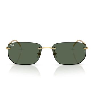 Ray-Ban Sunglasses Rb3768 001/71 Gold Arista/Dark Green Unisex