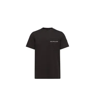 Moncler Moncler Logo Cotton Jersey T-shirt, Men, Black, Size: 3xl