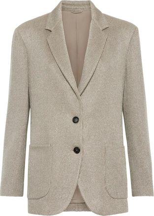 Brunello Cucinelli Blazer monopetto - Toni neutri