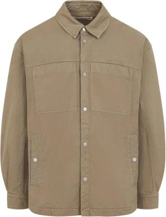 Mordecai Overshirt - Heren - Zomerjassen - Groen - S - Polyester - Jassen