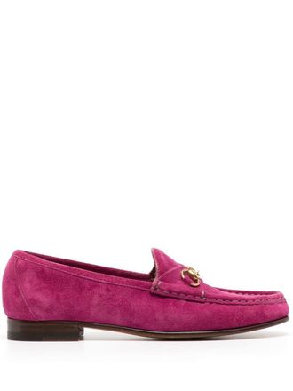 Gucci suede loafers - Purple