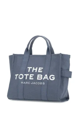 Marc Jacobs Womens Air Force Blue Canvas Medium The Tote Bag Handbag 481 Cotton Borse A Mano