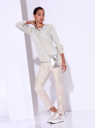 Création L Strickpullover