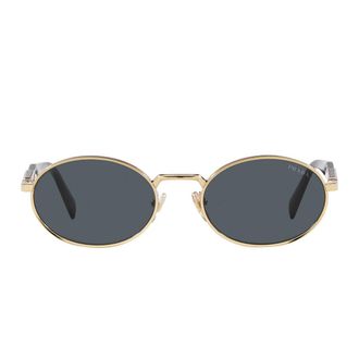 Prada Sunglasses Pr65 Zs Zvn09 T Gold/Dark Grey Women