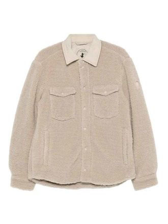 Save The Duck Vadim fleece shirt jacket with cord collar