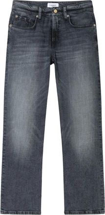 Cambio Straight Jeans - Dames - Regular Fit Jeans - Grijs - L L30 - Jeans