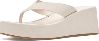 Mia Niccola Womens Dress Sandals Ecru : 6.5 M, Faux Leather