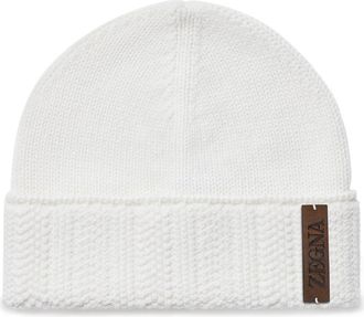 Ermenegildo Zegna Cashmere Beanie in Light Grey at Nordstrom