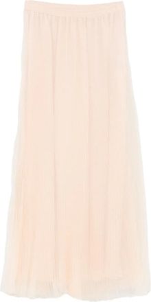 Ermanno Scervino Gonna midi plissé - Rosa