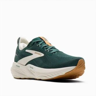 Brooks Mens Glycerin 22 Mra Running Shoes In Jasper/coconut/taffy