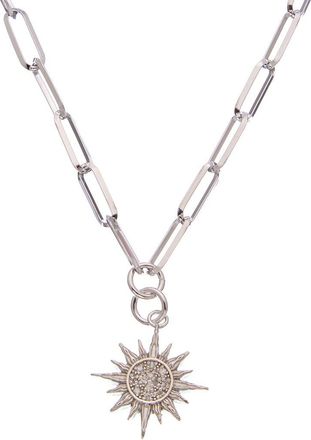 Meshmerise 18K Over Silver 0.15 Ct. Tw. Diamond Necklace