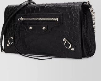 Balenciaga na leather shoulder bag