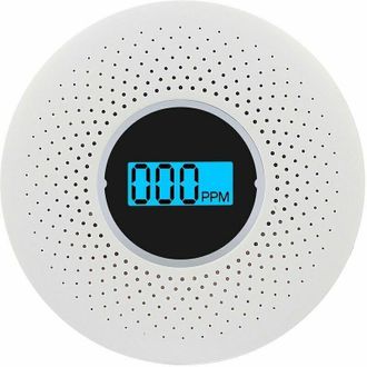 OEM Detector Combinado De Humo Y Mon&oacute;xido De Carbono Con Alarma Sonora, Pantalla, Alarma Intermitente Y Led. Detector Inteligente De Humo Y Co Para El Hog