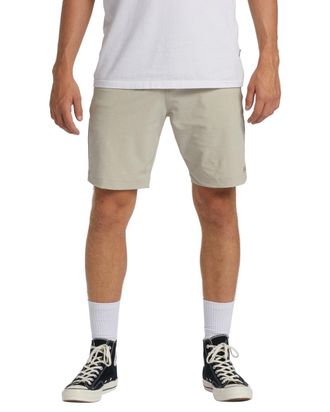 Billabong 2-in-1-Shorts BILLABONG Crossfire Mid, Herren, Gr. 33(M/L), grau, Obermaterial:64% Microfaser, 22% Walkfrottier, 8% Elasthan, 6% Polyamid;, Hosen 2-in