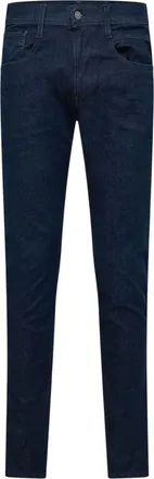 HUGO BOSS Heren Anbass katoenen slim-fit jeans (Blauw)