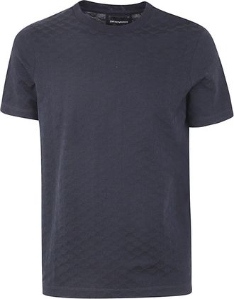 Emporio Armani T-shirt With Jacquard Logo Pattern