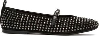 J.W.Anderson Zwarte Ballerinas voor Vrouwen - Dames - Ballerinas - Zwart - 40 EU - Leer - Schoenen