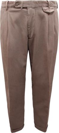 Santaniello Palatino Evoluto Trousers - male - Santaniello - Suit Trousers - Beige - XL - Trousers