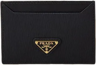 Prada Kaart Houder Zwart