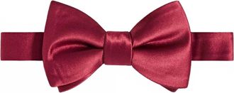 Tayion Collection Mens Kappa Alpha Psi Solid Bow Tie In Red