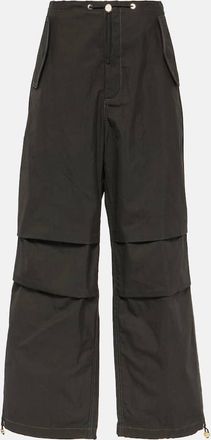 Dion Lee Cotton-blend wide-leg pants