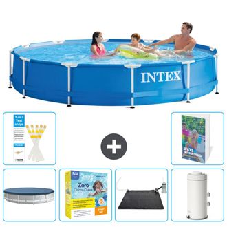 Intex Piscina Con Estructura Redonda - 366x76 Cm - 7-piezas S103