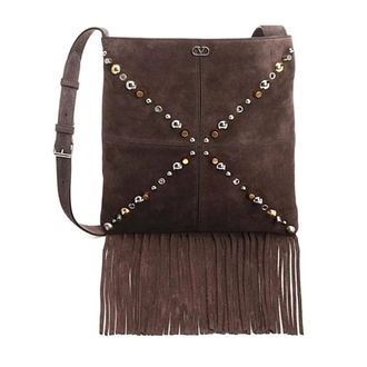 Valentino Garavani Cross Body Bags, female, Brown, Size: ONE SIZE Marsupio