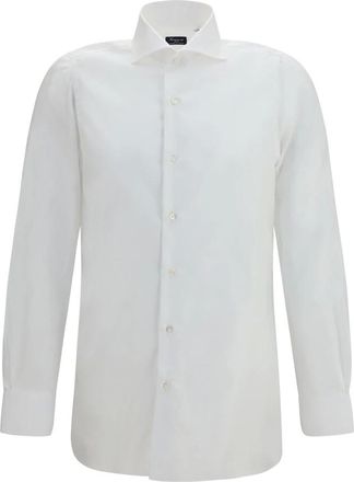 Finamore Camisa Cl&aacute;sica de Algod&oacute;n - Shirts - Hombre - Blanco - 2XL