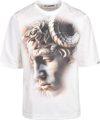 Les Hommes T-shirt LES Hommes - - Tops - Uomo - Bianco - L