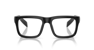 Prada 0pr D02v Oversized Square Frame Black Acetate Sunglasses