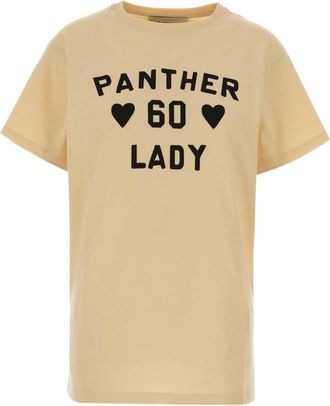 Valentino Garavani Yellow Graphic Crew Neck T-Shirt