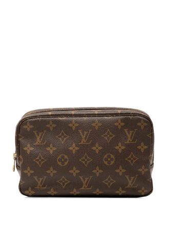 Louis Vuitton 1987 Monogram Trousse Toilette 23 clutch bag - Brown