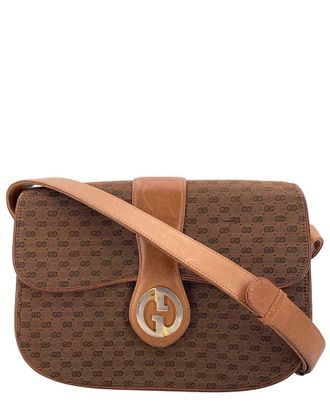 Gucci Brown Leather Shoulder Bag (Authentic Pre-Loved)