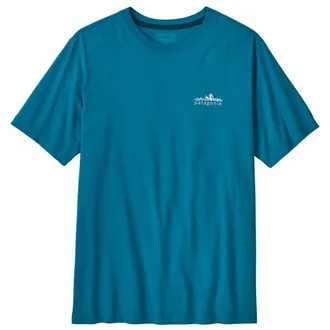 Patagonia Fitz Roy Foothills T-Shirt T-Shirt f&uuml;r Herren | blau