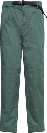 Lacoste chinos voor heren van biologisch katoenen gabardine in groen