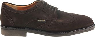 Mephisto Handgemaakte Veterschoen - Goodyear Constructie - Heren - Nette schoenen - Bruin - 45 EU - Su&egrave;de - Schoenen