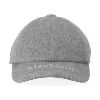 Max Mara Wxalancia Cap - Dames - Petten - Grijs - 57 CM - Accessoires