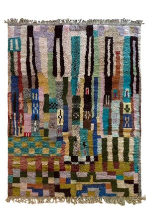 AFK Living Alfombra bereber marroqu&iacute; multicolor 219 x 290 cm