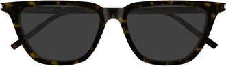 Saint Laurent Sunglasses, female, Brown, Size: 53 MM Sulpice Thin Sunglasses
